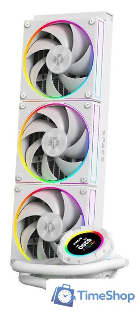 Система жидкостного охлаждения для процессора ID-Cooling SL360 White - Изображение №2 — Интернет-магазин Time-Shop