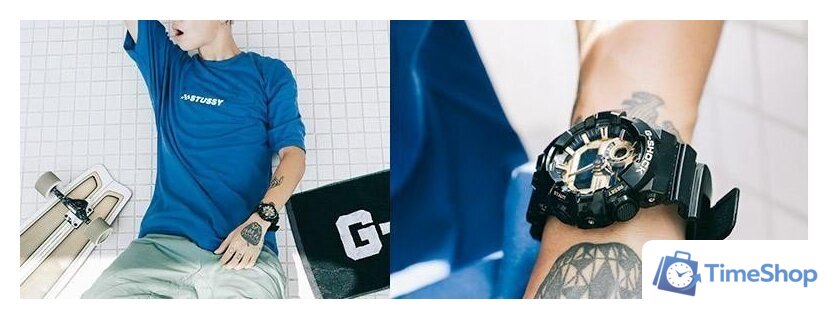 Наручные часы Casio G-Shock GA-710GB-1A - Изображение №15 — Интернет-магазин Time-Shop