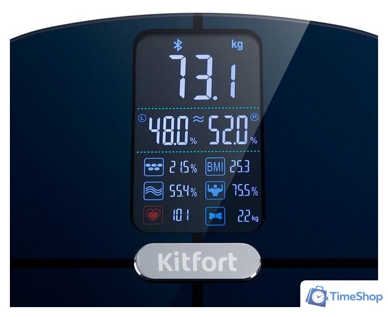Умные напольные весы Kitfort KT-809 - Изображение №6 — Интернет-магазин Time-Shop