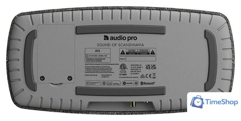 Беспроводная аудиосистема Audio Pro A15 (темно-серый) - Изображение №8 — Интернет-магазин Time-Shop