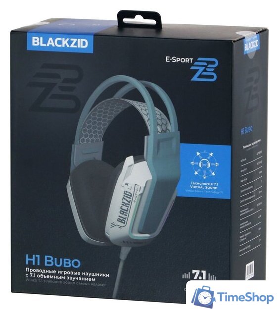 Наушники Blackzid H1 Bubo - Изображение №9 — Интернет-магазин Time-Shop