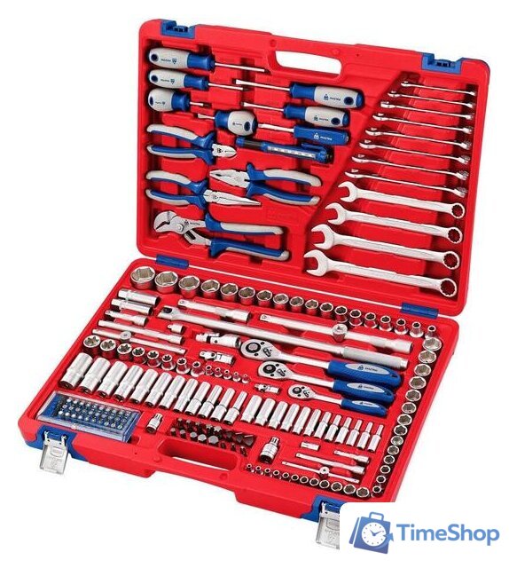 Универсальный набор инструментов Мастак 01-174C (174 предмета) - Изображение №1 — Интернет-магазин Time-Shop