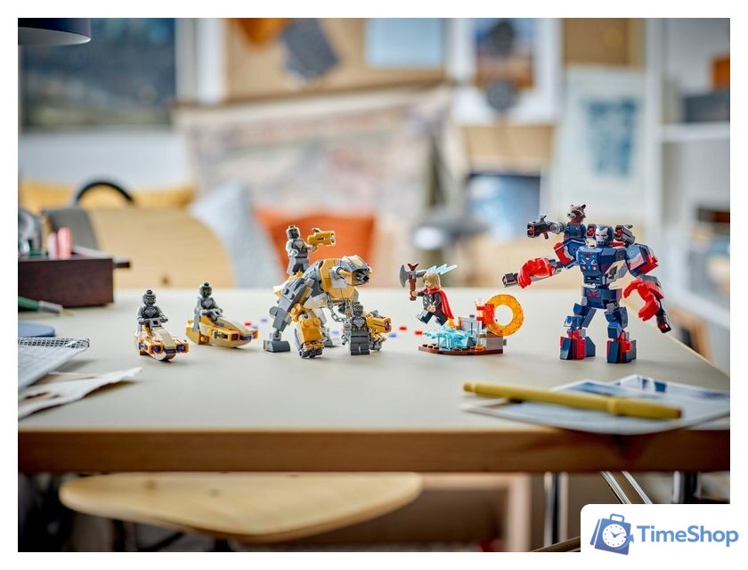 Конструктор LEGO Marvel 76322 Мстители: Финал Тор против Читаури - Изображение №7 — Интернет-магазин Time-Shop