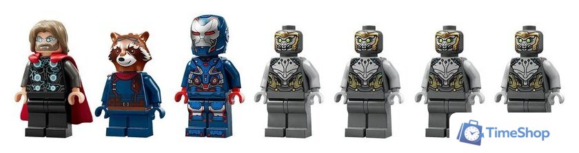 Конструктор LEGO Marvel 76322 Мстители: Финал Тор против Читаури - Изображение №4 — Интернет-магазин Time-Shop