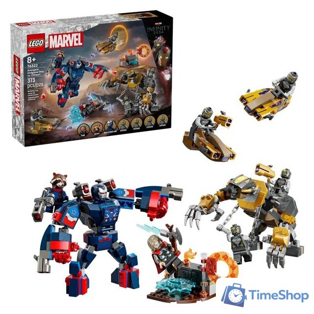 Конструктор LEGO Marvel 76322 Мстители: Финал Тор против Читаури - Изображение №1 — Интернет-магазин Time-Shop