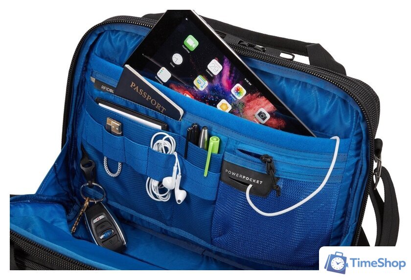 Сумка Thule Crossover 2 13.3 C2LB-113 - Изображение №4 — Интернет-магазин Time-Shop