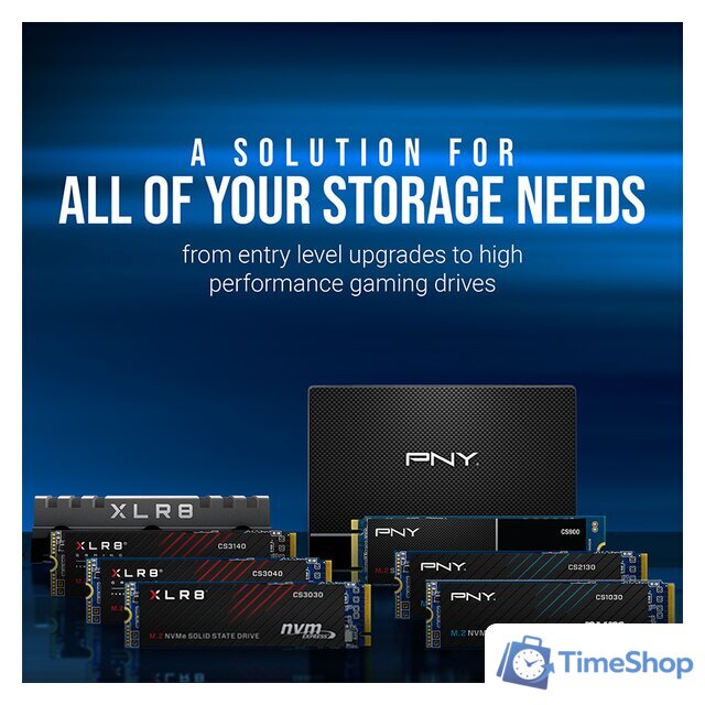 SSD PNY CS1030 500GB M280CS1030-500-RB - Изображение №5 — Интернет-магазин Time-Shop