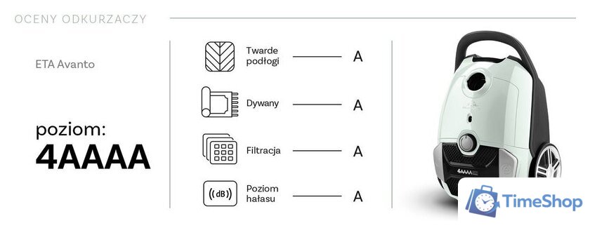 Пылесос ETA Avanto 05199 0010 - Изображение №12 — Интернет-магазин Time-Shop