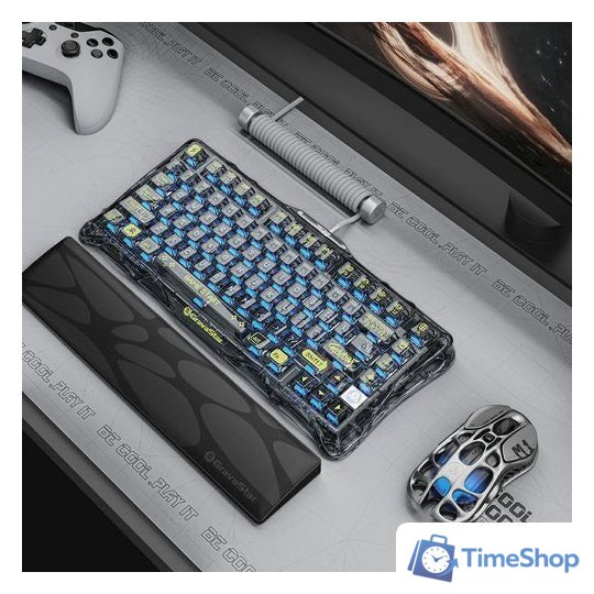 Клавиатура Gravastar Mercury K1 Lite Transparent Black (GravaStar x BSUN) - Изображение №14 — Интернет-магазин Time-Shop