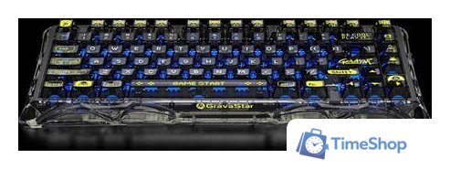 Клавиатура Gravastar Mercury K1 Lite Transparent Black (GravaStar x BSUN) - Изображение №6 — Интернет-магазин Time-Shop