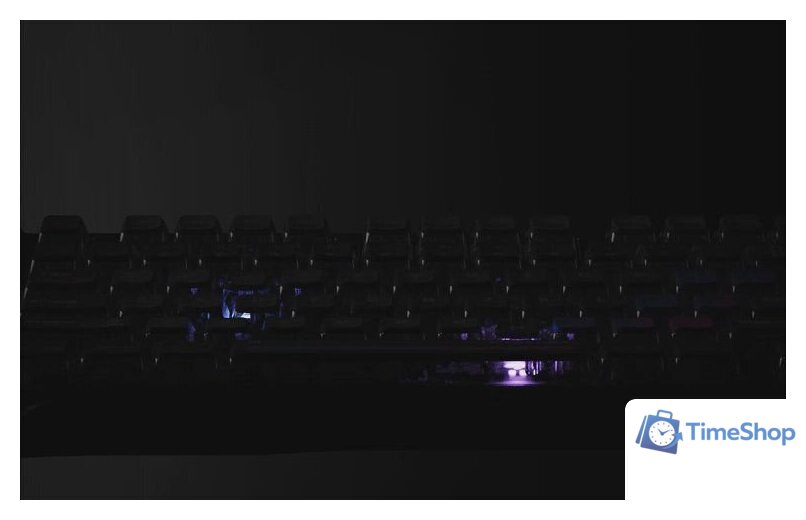 Клавиатура Gravastar Mercury K1 Lite Transparent Black (GravaStar x BSUN) - Изображение №3 — Интернет-магазин Time-Shop