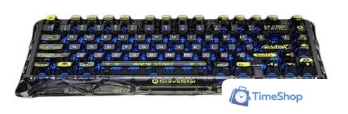 Клавиатура Gravastar Mercury K1 Lite Transparent Black (GravaStar x BSUN) - Изображение №1 — Интернет-магазин Time-Shop