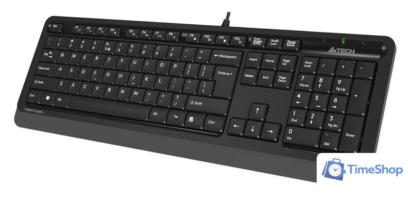 Клавиатура A4Tech Fstyler FK10 (черный/серый) - Изображение №5 — Интернет-магазин Time-Shop