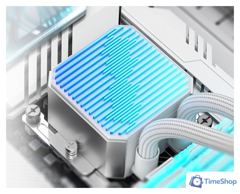Система жидкостного охлаждения для процессора ID-Cooling DX240 Max White - Изображение №8 — Интернет-магазин Time-Shop