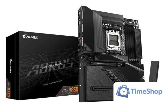 Материнская плата Gigabyte B850 Aorus Stealth - Изображение №6 — Интернет-магазин Time-Shop
