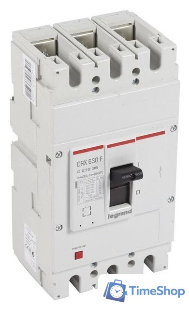 Выключатель автоматический Legrand DRX 630400A 3P 36кА 27235 - Изображение №1 — Интернет-магазин Time-Shop