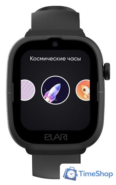 Детские умные часы Elari KidPhone 4G Go (черный) - Изображение №4 — Интернет-магазин Time-Shop