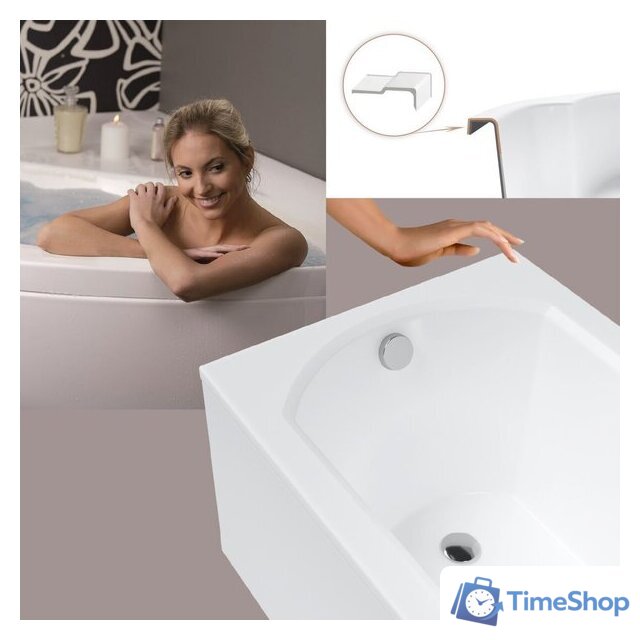 Ванна Lauter Haven 150 /21202005 (с серым подголовником) - Изображение №6 — Интернет-магазин Time-Shop