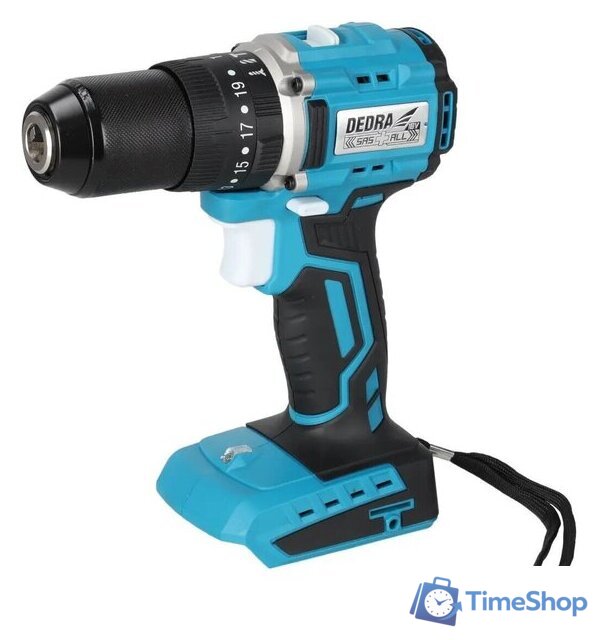 Ударная дрель-шуруповерт Dedra DED7138 (без АКБ) - Изображение №1 — Интернет-магазин Time-Shop
