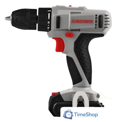 Дрель-шуруповерт Crown CT21055L-1.5 BMC (с 2-мя АКБ, кейс) - Изображение №2 — Интернет-магазин Time-Shop
