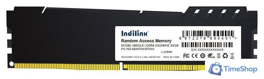 Оперативная память Indilinx Magic Series 16ГБ DDR4 3200 МГц IND-MD4P32SP16X - Изображение №2 — Интернет-магазин Time-Shop
