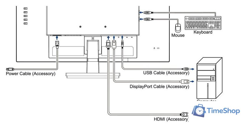 Монитор iiyama ProLite XU2792QSU-B6 - Изображение №12 — Интернет-магазин Time-Shop