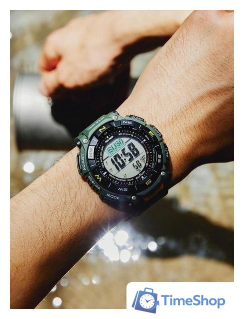 Наручные часы Casio ProTrek PRG-340-3E - Изображение №3 — Интернет-магазин Time-Shop