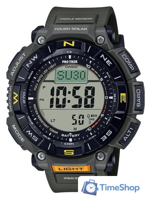 Наручные часы Casio ProTrek PRG-340-3E - Изображение №1 — Интернет-магазин Time-Shop