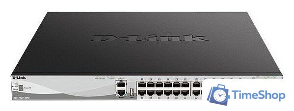 Управляемый коммутатор 3-го уровня D-Link DGS-3130-30PS/B2A - Изображение №1 — Интернет-магазин Time-Shop