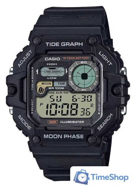 Наручные часы Casio Collection WS-1700H-1A - Изображение №1 — Интернет-магазин Time-Shop
