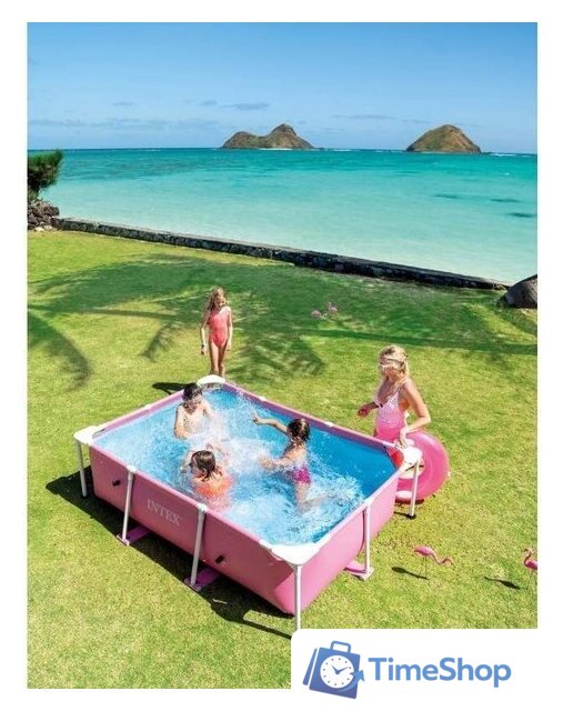 Каркасный бассейн Intex Rectangular Frame 28266 (220x150x60) - Изображение №5 — Интернет-магазин Time-Shop