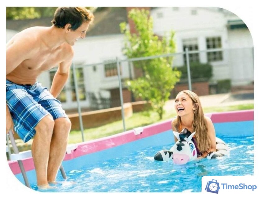 Каркасный бассейн Intex Rectangular Frame 28266 (220x150x60) - Изображение №7 — Интернет-магазин Time-Shop