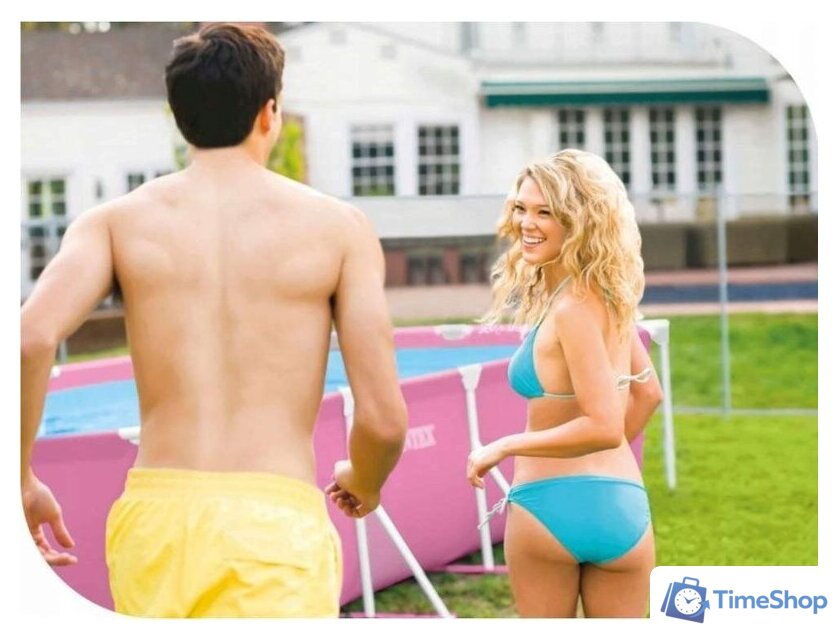 Каркасный бассейн Intex Rectangular Frame 28266 (220x150x60) - Изображение №8 — Интернет-магазин Time-Shop