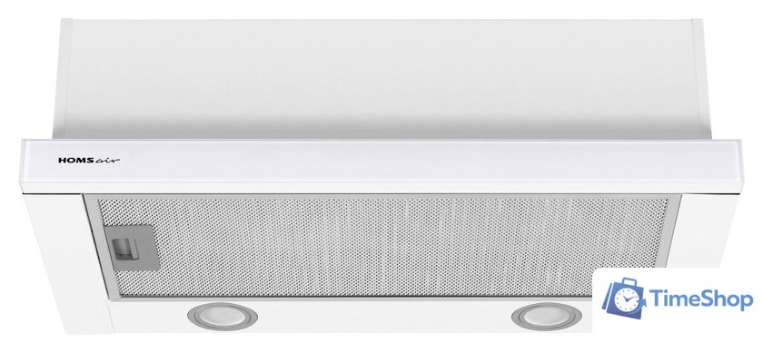 Кухонная вытяжка HOMSair Flat 60 Glass (белый) - Изображение №14 — Интернет-магазин Time-Shop