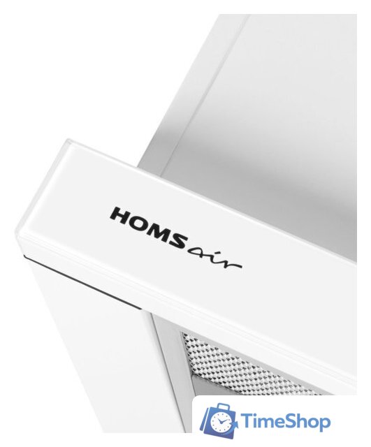 Кухонная вытяжка HOMSair Flat 60 Glass (белый) - Изображение №4 — Интернет-магазин Time-Shop
