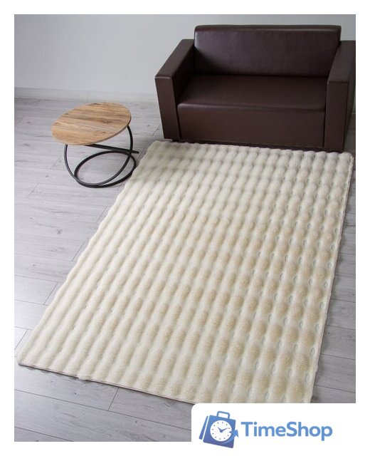 Ковер для жилой комнаты Pixel Bubble PX1001-STAN-CREAM (1.6x2.3) - Изображение №2 — Интернет-магазин Time-Shop