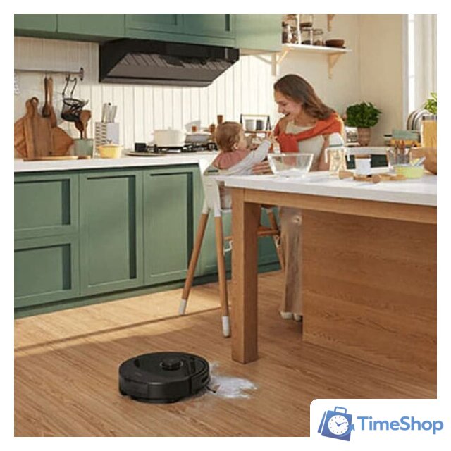 Робот-пылесос Roborock Q8 Max (с русской озвучкой, черный) - Изображение №2 — Интернет-магазин Time-Shop