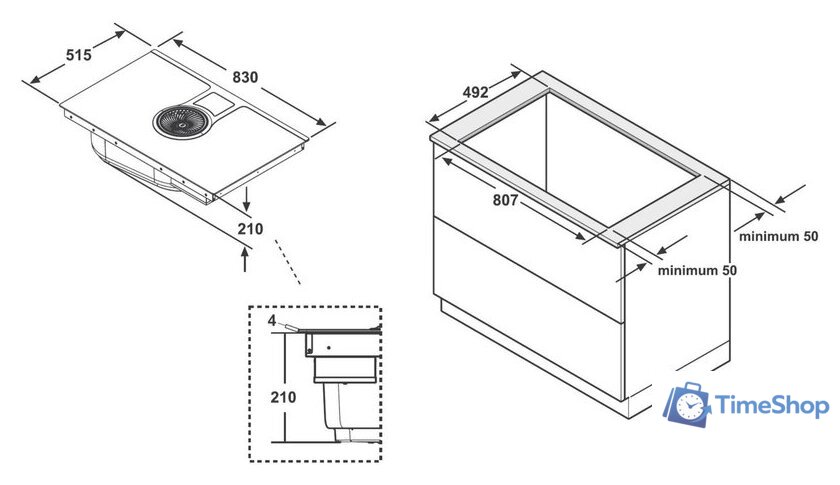 Варочная панель Elica NikolaTesla Libra BL/A/83 - Изображение №11 — Интернет-магазин Time-Shop
