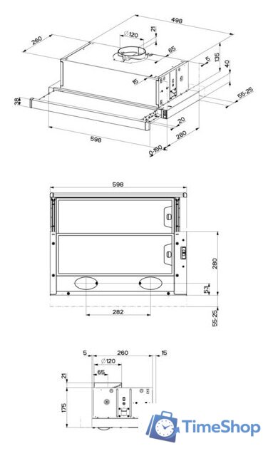 Кухонная вытяжка BEKO HNT 61210 X - Изображение №6 — Интернет-магазин Time-Shop
