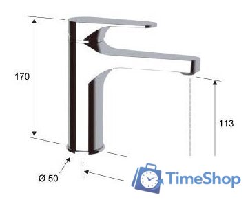 Смеситель Remer Class Line L 11 L - Изображение №2 — Интернет-магазин Time-Shop