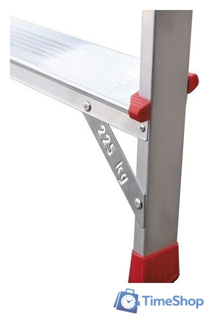 Лестница-стремянка Новая высота NV 312 двухсторонняя профессиональная 2x6 ступеней - Изображение №3 — Интернет-магазин Time-Shop