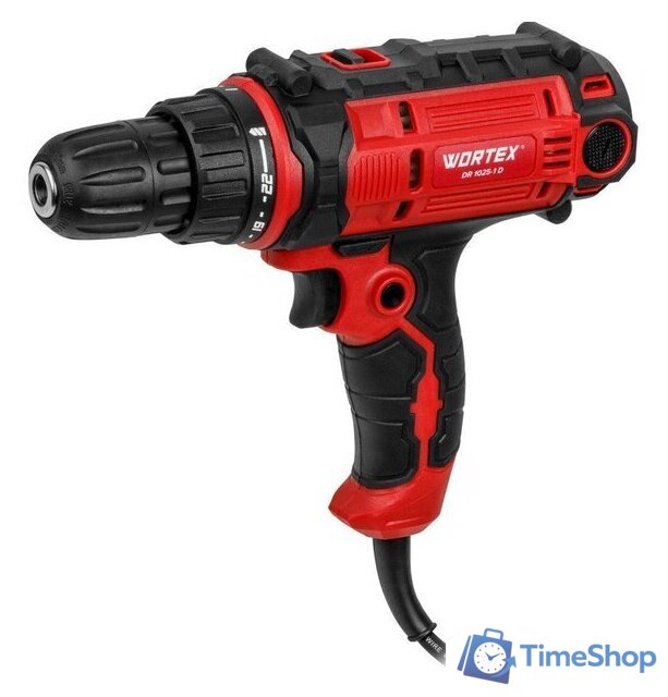 Дрель-шуруповерт Wortex DR 1025-1 D 1318793 - Изображение №1 — Интернет-магазин Time-Shop