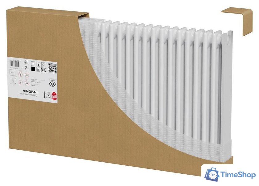 Стальной трубчатый радиатор Royal Thermo Insignia VC2180 - 06 секций RAL9016 - Изображение №4 — Интернет-магазин Time-Shop