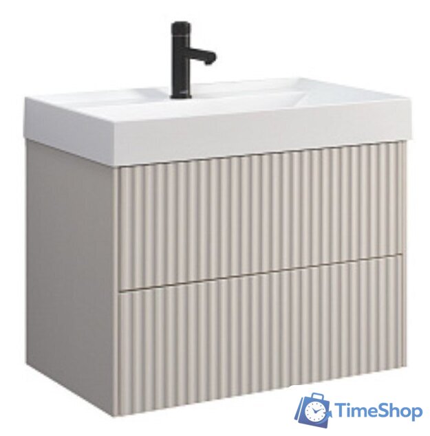  Belux Тумба под умывальник Сиртаки НП 70-02 (180, светлый миндаль матовый) - Изображение №1 — Интернет-магазин Time-Shop