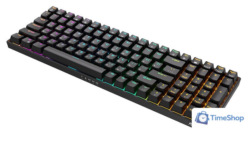 Клавиатура Royal Kludge RK100 RGB (черный, RK Red) - Изображение №4 — Интернет-магазин Time-Shop