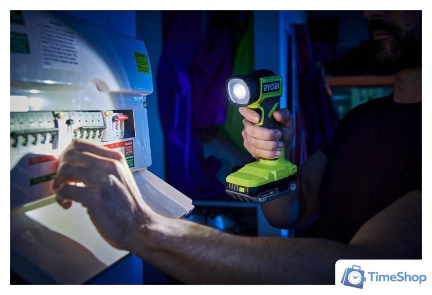  Ryobi RCK184-252S 5133005692 (шуруповерт, фонарь, сабельная пила, циркулярная пила, 2 АКБ, сумка) - Изображение №3 — Интернет-магазин Time-Shop