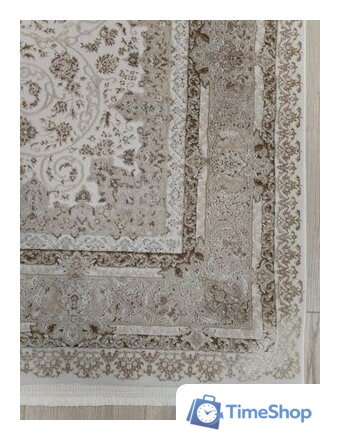 Ковер для жилой комнаты Radjab Carpet Арвен Прямоугольник PS23E 12008RK (3x4, Cream) - Изображение №4 — Интернет-магазин Time-Shop