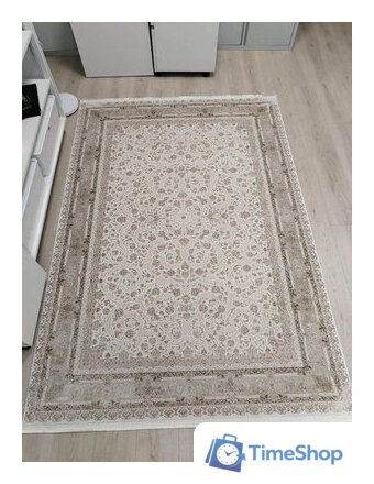 Ковер для жилой комнаты Radjab Carpet Арвен Прямоугольник PS23E 12008RK (3x4, Cream) - Изображение №2 — Интернет-магазин Time-Shop