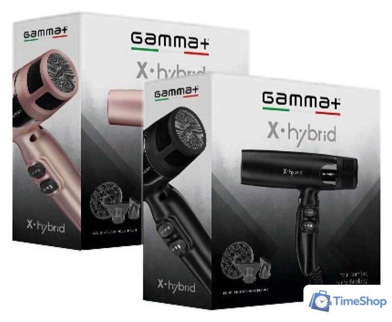 Фен Gamma Piu Hybrid PAGAMHYBRID_01 (розовый) - Изображение №7 — Интернет-магазин Time-Shop