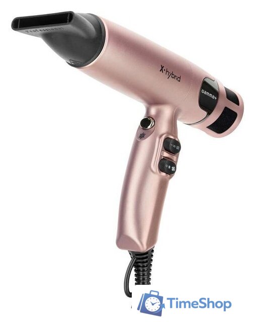 Фен Gamma Piu Hybrid PAGAMHYBRID_01 (розовый) - Изображение №5 — Интернет-магазин Time-Shop